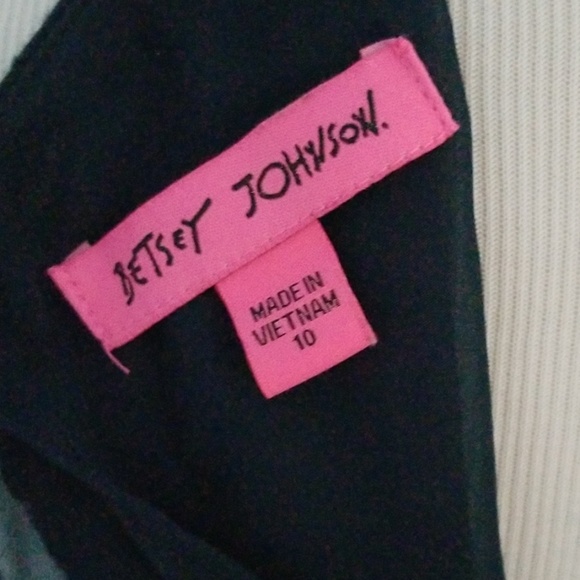 Navy Layered Lace Dress by Betsey Johnson  10 - Picture 7 of 7